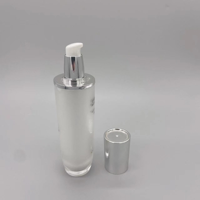 楕円形シリンダー50ml化粧品のローション ポンプSkincareのプラスチック シリンダー