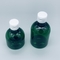 深緑色の空の卸売50ml 100ml 150mlの円形の注文のシャンプーのびんは化粧品のプラスチック ポンプびんをかわいがる