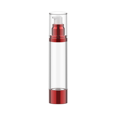 魔法瓶の化粧品のローションの大きいリング基盤のアクリルの空気のないびんが付いているびんによって陽極酸化される魔法瓶