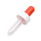 0.25ml赤い頭部のプラスチックびんの点滴器のピペットの包装