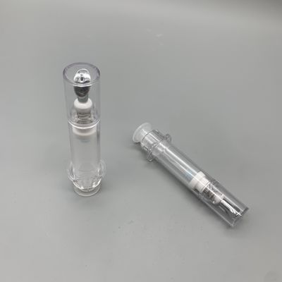 モイスチャライジング アイ クリームの空のボトルは、押して簡単に押し出すことができ、セルフロックで漏れません。